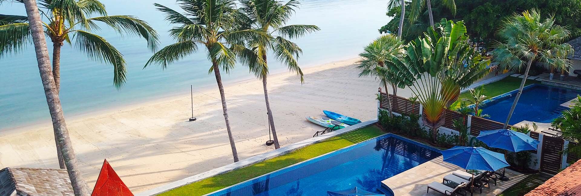 Tawantok Beach Villas - Ocean view from the villa
